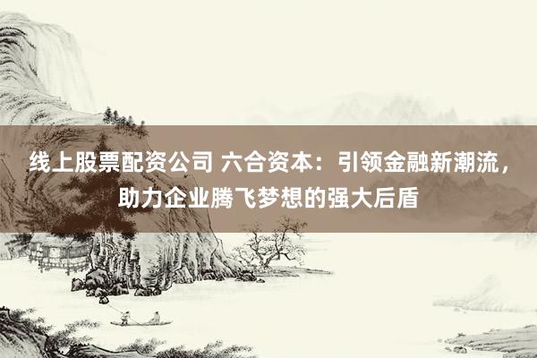 线上股票配资公司 六合资本：引领金融新潮流，助力企业腾飞梦想的强大后盾